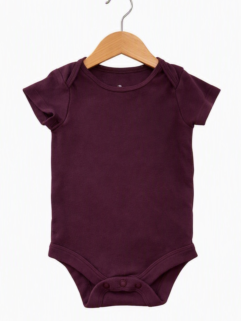 10/$15 George Burgundy Bodysuit Size 0-3
